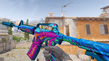CS2 MADE THIS SKIN CLEAN🔥🔥- Inspecting M4A1 HYPER BEAST in CS2 Ingame