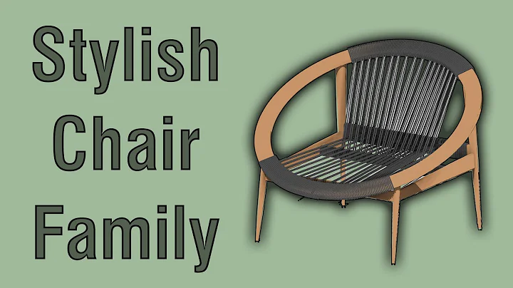 Modelling Unique Furniture Family with REVIT 2024