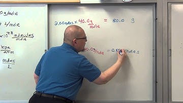 Math Of Chem Conversion Factors