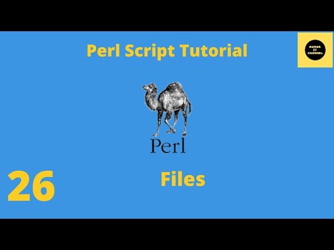 Files Basics in Perl - Perl Script Basics Tutorial - Part 26