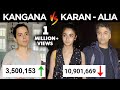 Alia Bhatt, Karan Johar LOSE Followers, Kangana's Debate Gets Bigger | Sushant Singh Rajput