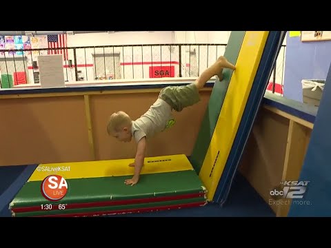 Gymnastic class for the little ones | SA LIVE | KSAT