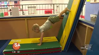 Gymnastic class for the little ones | SA LIVE | KSAT