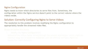 Solving 404 Not Found Errors for Videos in Laravel Docker Projects