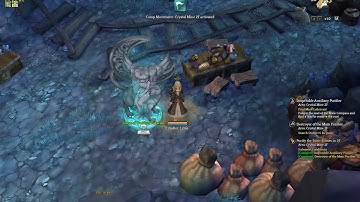 Tree of Savior - Crystal Mine 2f (Collection Chest, Monster, Statue of Goddess)