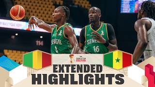 Mali 🇲🇱 v Senegal 🇸🇳 | Extended Highlights | FIBA Basketball World Cup 2027 African Qualifiers