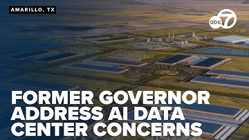 Voormalig gouverneur van Texas Rick Perry spreekt zich uit over zorgen over watergebruik in AI-da...