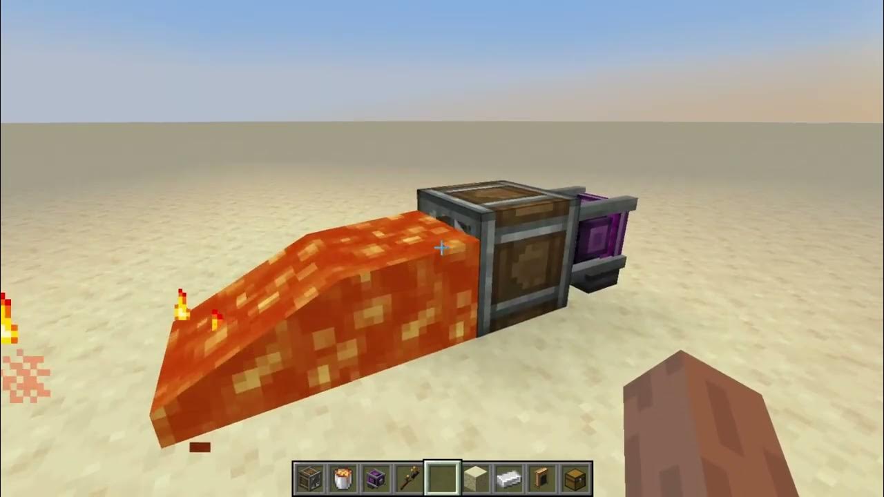 Create Mod Lava Smelting Voiced Instruction YouTube