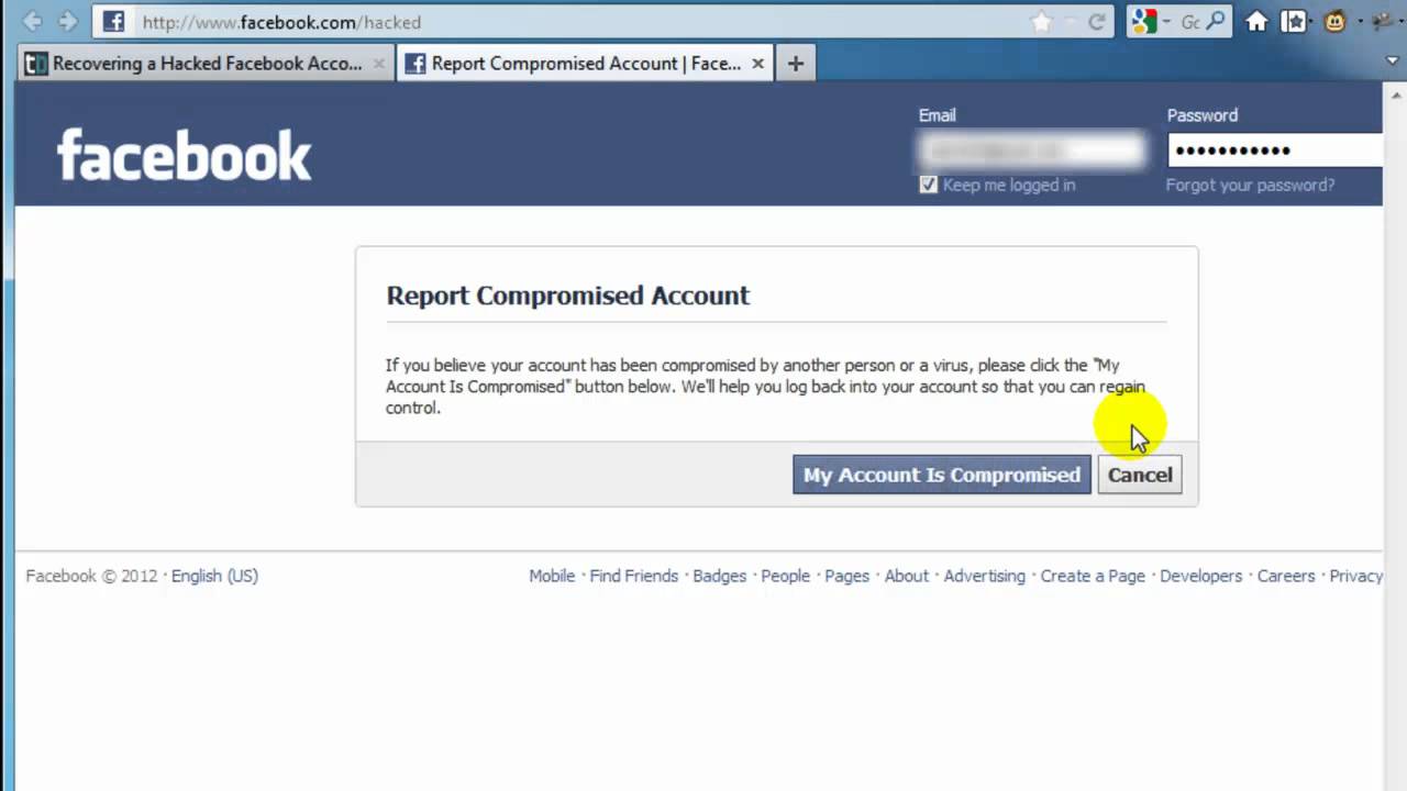 How I got hacked FB account back : r/facebook