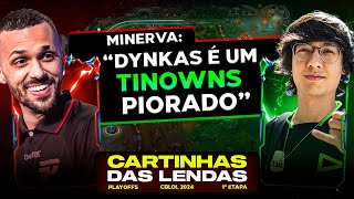 CARTINHAS DAS LENDAS - QUEM É O MELHOR TIME? - CBLOL 2024 1º Split - Playoffs Semana 2