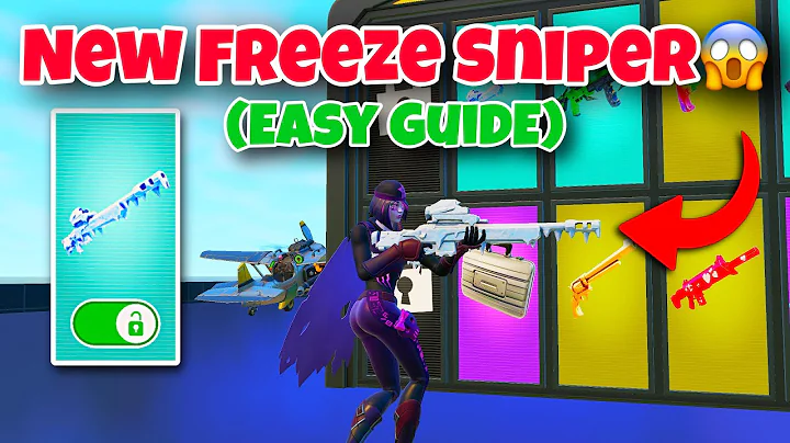Fortnite 1v1 With Every Gun NEW Freeze Sniper😱(Easy Guide)!
