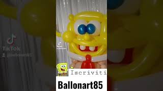 Spongebob scultura Ballonart85 ballonart