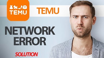 How To Fix Temu App Network Error | Step By Step