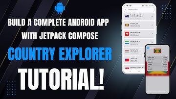 🎯 Build a Complete Android App with Jetpack Compose | Country Explorer Project Tutorial