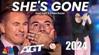 GOLDEN BUZZER | This partisipant performed The Song SHE'S GONE very perfectly #agt