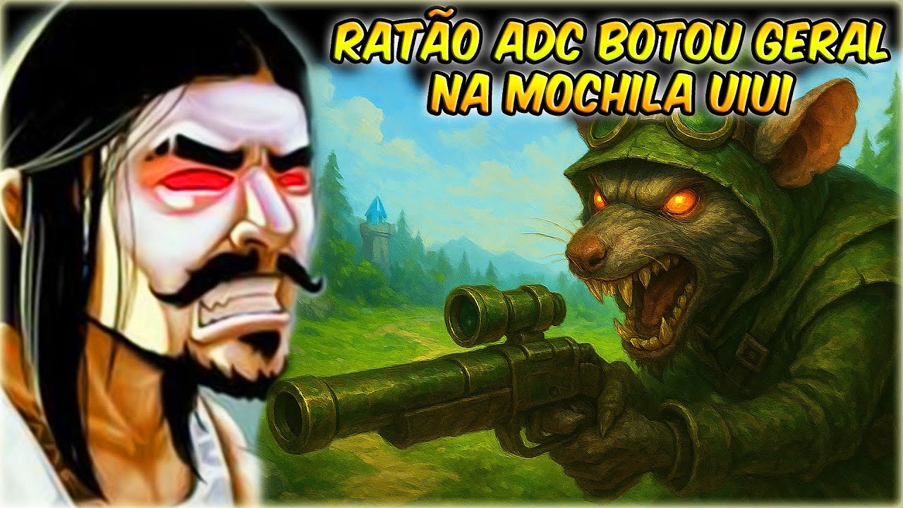 BOTA EMOÇÃO COM ESSE JOGO DE RATÃO MOCHILEIRO E O RODIL FALSO REI DO KS E AINDA LADRÃO DE BARON
