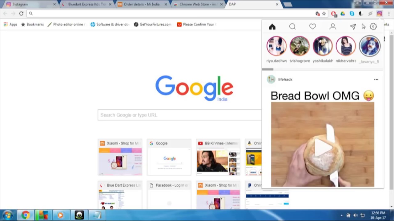 How To Use Instagram Direct On Computer Windows 7 Youtube