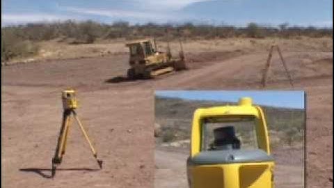 Cat® AccuGrade™ Laser Grade Control System | Laser Set Up