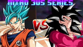 [M.U.G.E.N] Goku VS Goku GT 'What If Scenario'