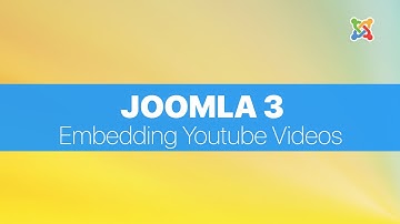 Joomla 3 Basics For Beginners - Embedding Youtube Videos