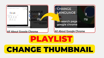 Change Youtube Playlist Thumbnail