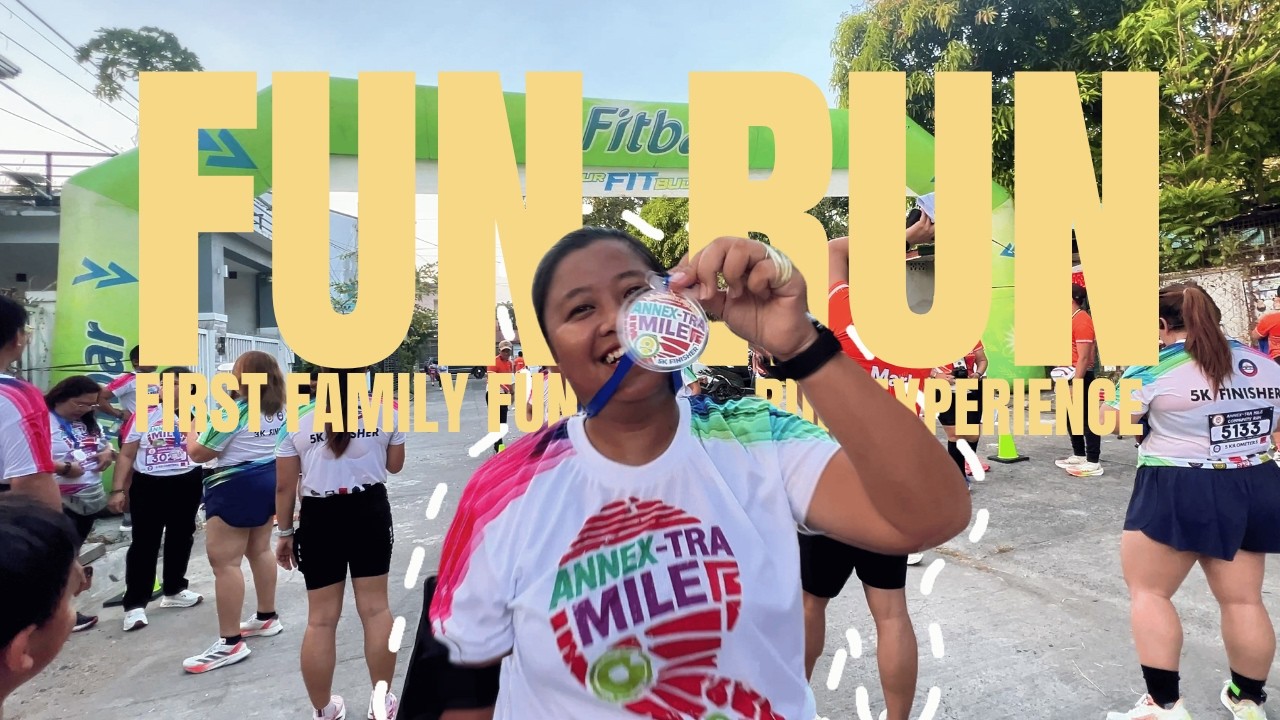 Running Races Are Fun What to Expect in a 5KM Race Fun Run | First Family Fun Run Experience ...