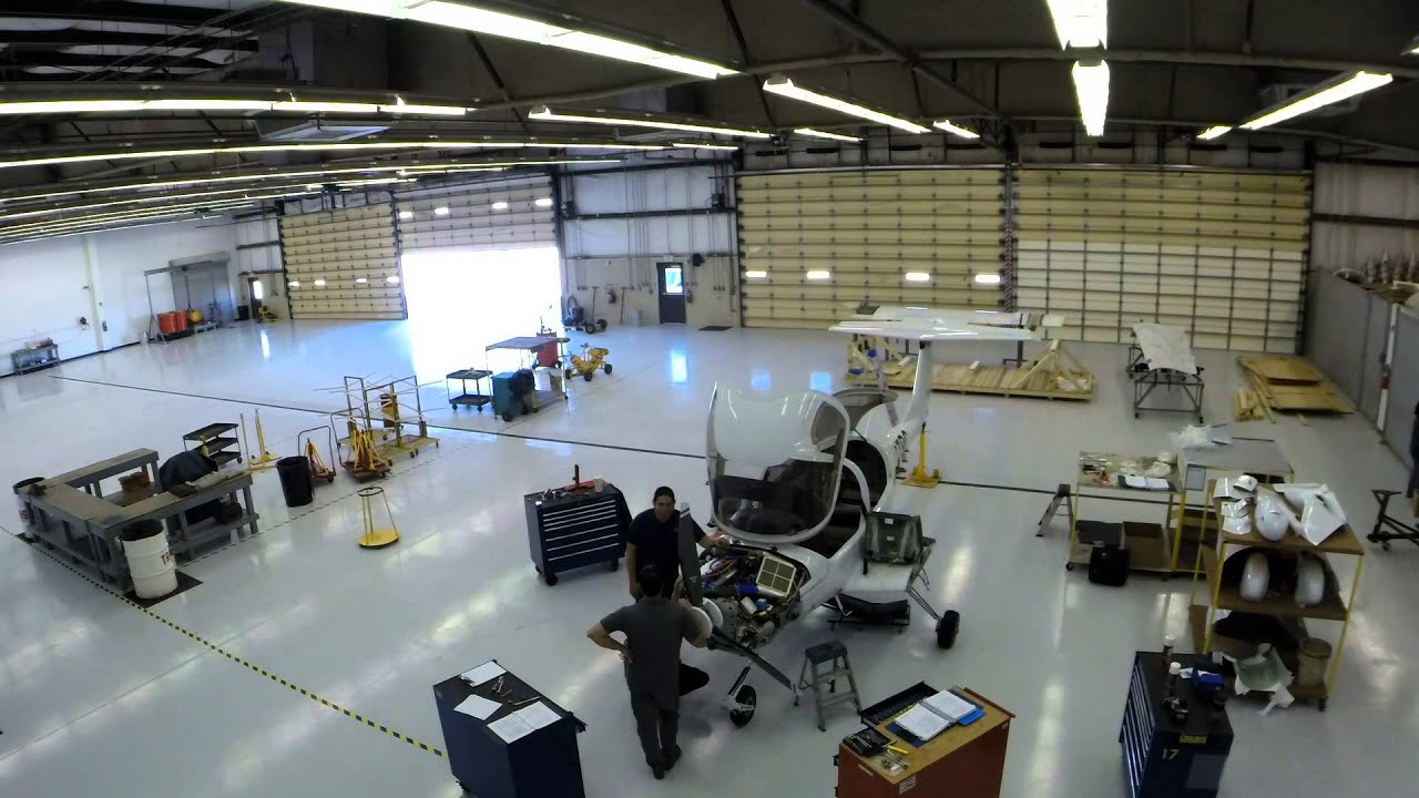 plane assembly time-lapse timelapse - YouTube