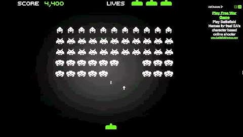 Classic Games Day 1: Space Invaders