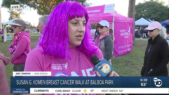 Susan G Komen More Than Pink Walk at Balboa Park