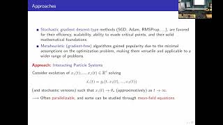 Prof. Franca Hoffmann | Consensus-Based Optimization and Sampling