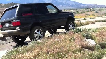 Range Rover P38 off road