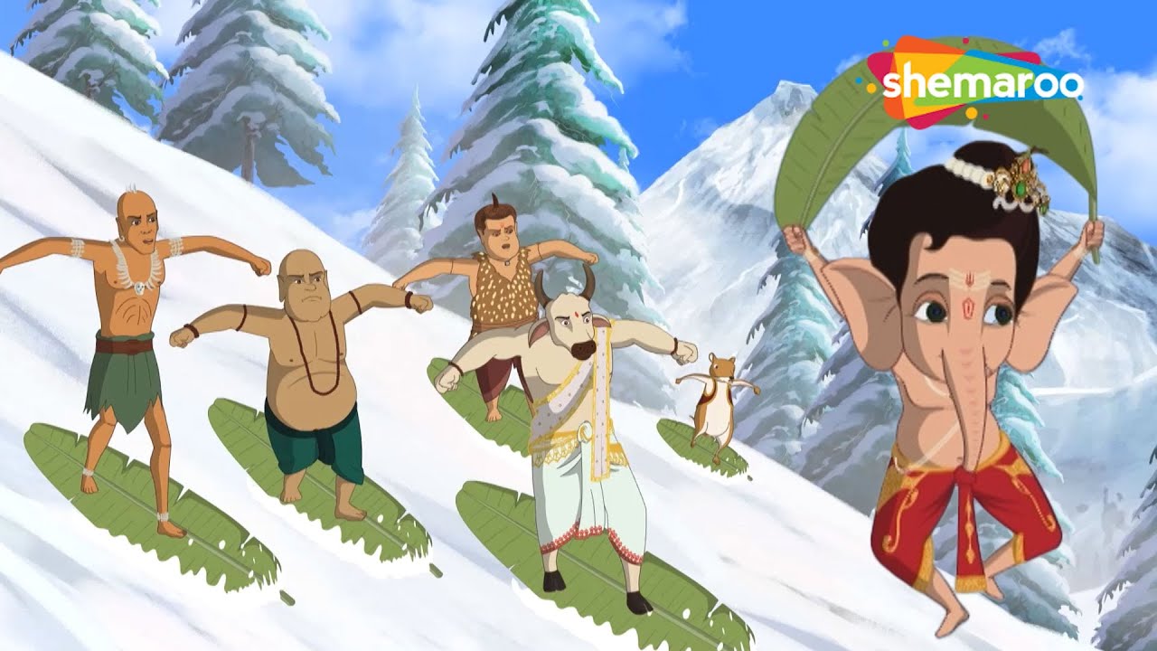         Bhari Sankat me Bal Ganesh ji  Bal Ganesh The Super Hero Part   01