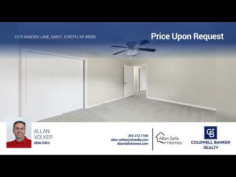 1615 Maiden Lane, Saint Joseph, MI home video tour