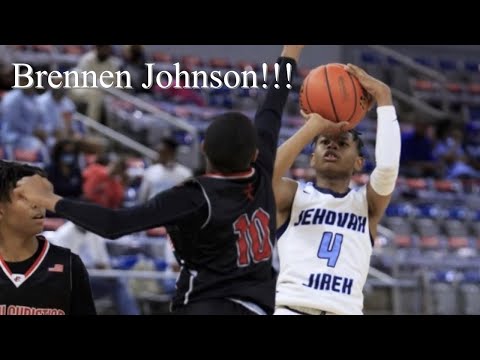 Brennen Johnson 2022 PG Jehovah-Jireh Christian Academy