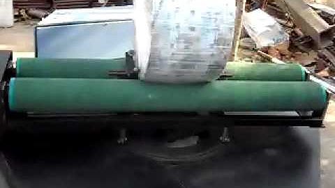 STRETCH WRAPPING MACHINE FOR ROLL AND BOX