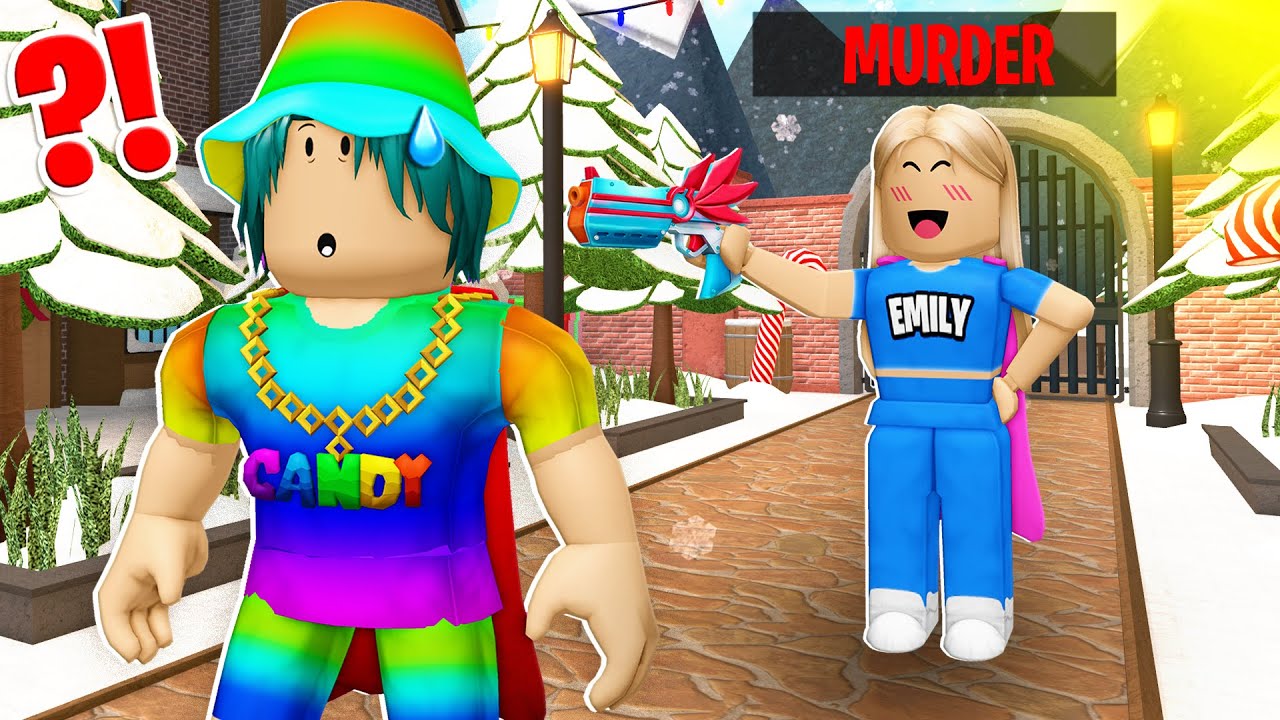 CANDY spielt ZUM ERSTEN MAL MM2 in Roblox!