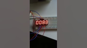 4x7 segment display - arduino