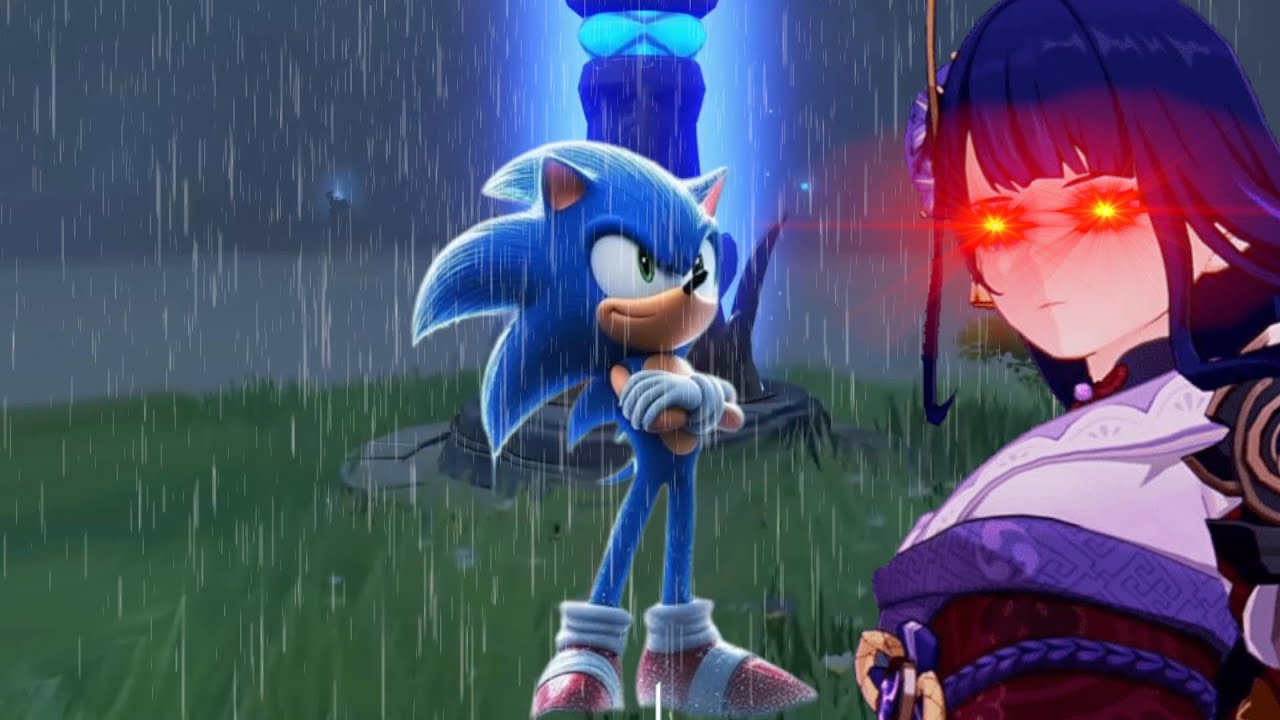 Sonic Calls Out the Raiden Shogun (Meme) - YouTube