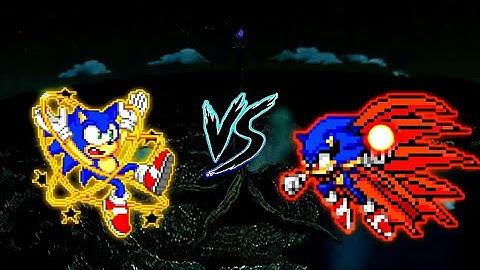 Sonic Chaos V3 RN OP (all form) VS Sonic Baryon Mode V2 OP in Jump Force Mugen