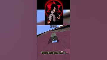 Sasuke uchiha pixel art in Minecraft |#shorts#anime#sasuke#minecraft