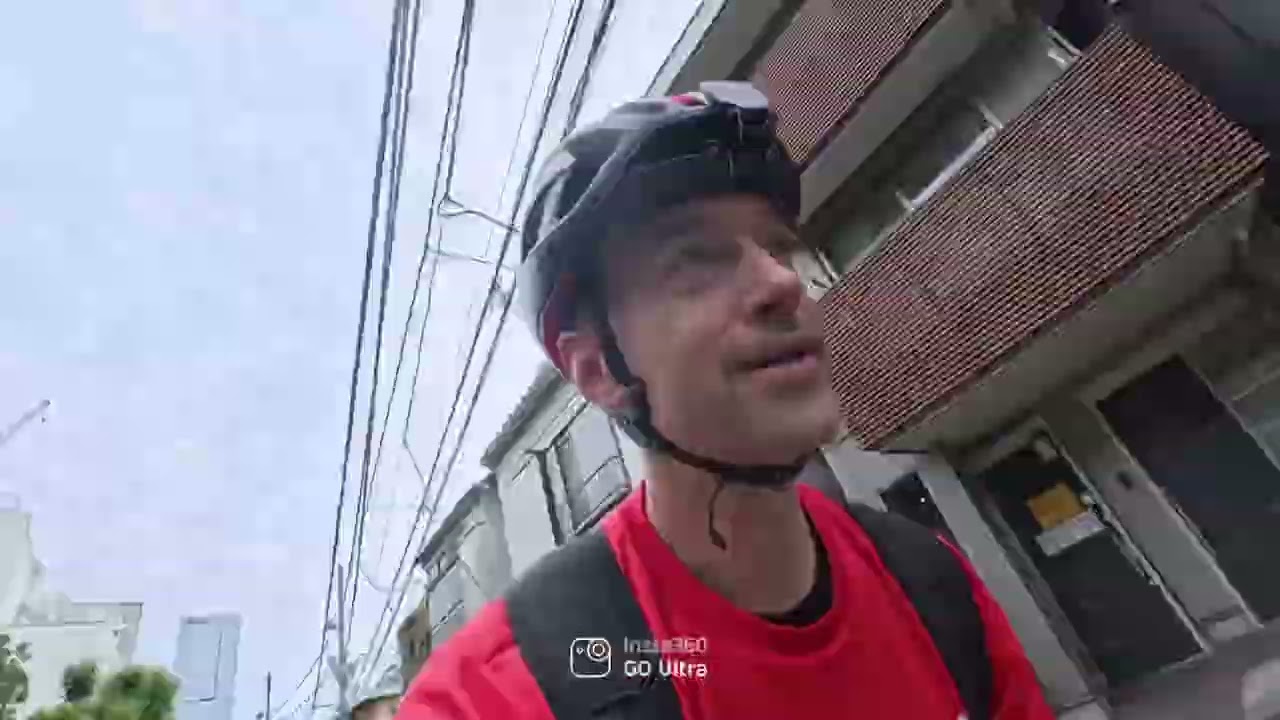 Inline skate from Ueno to Shinjuku.