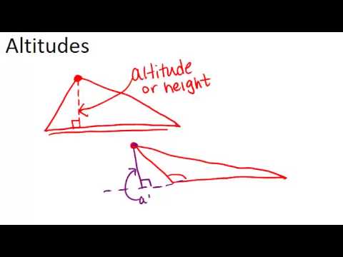 altitude geometry def altitude geometry def