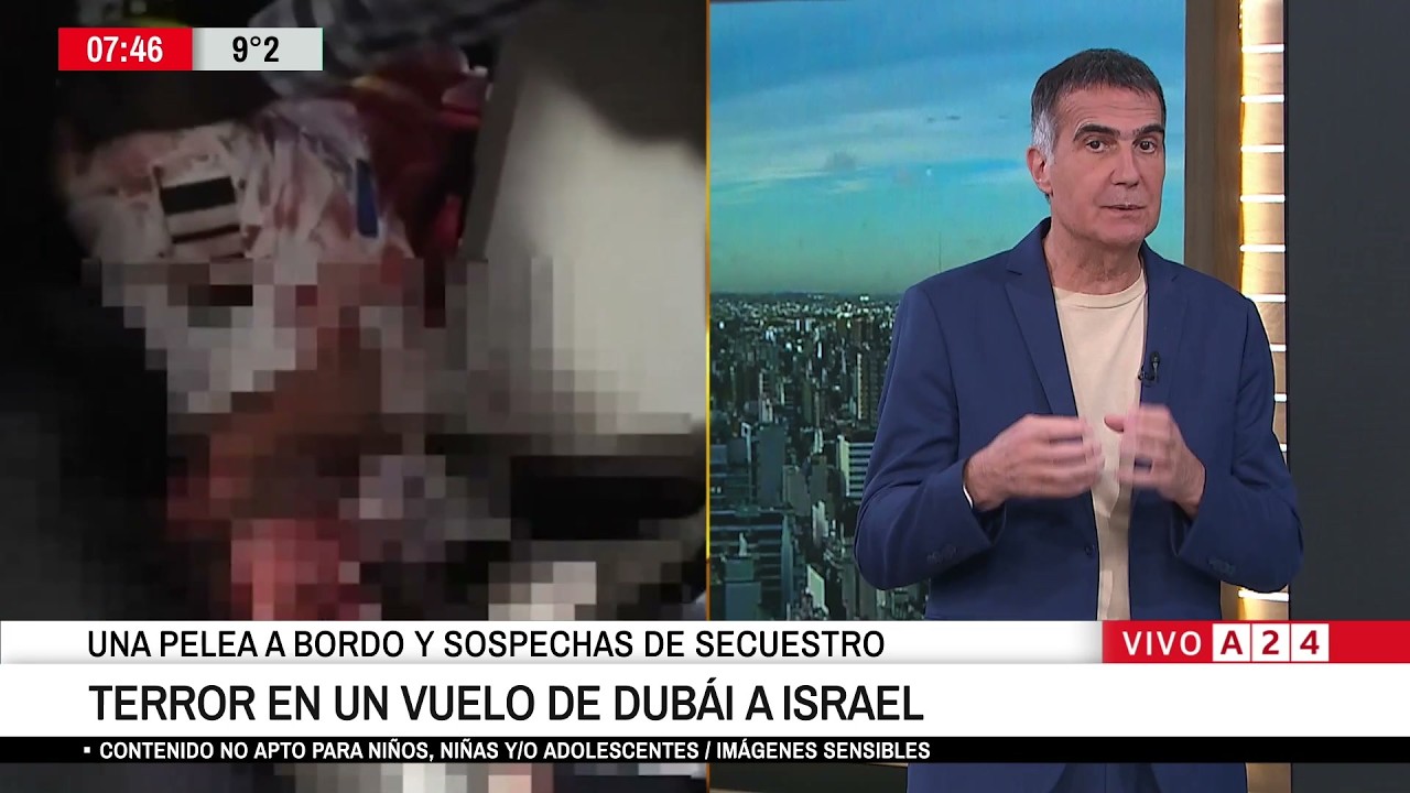 ►Terror a bordo: Pasajeros evitaron una tragedia aérea tras ataque terrorista