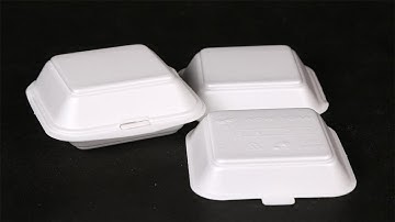 PS foam lunch box polystyrene white styrofoam food containers making machine