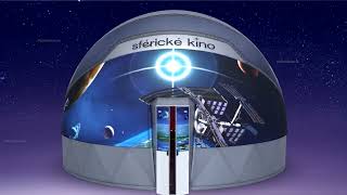 Sférické Kino –  rámová kupola