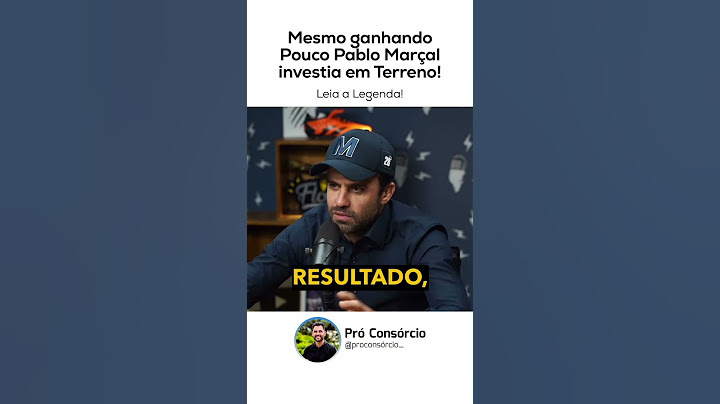 Pablo Marçal investia em Terreno com Pouco Dinheiro