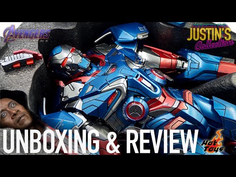 Iron Man War Machine Mark 7 - Hot Toys Iron Patriot Avengers Endgame Unboxing & Review
