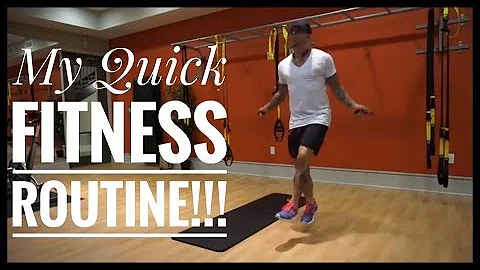 My Quick Fitness Routine!!!