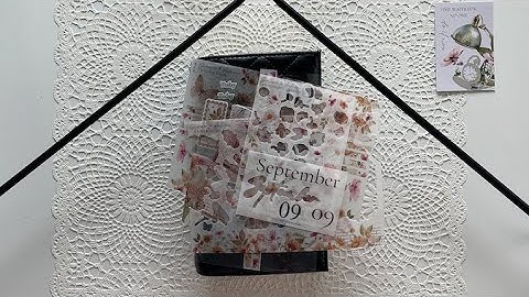 PWM | week 37 | 9 - 15 September | sterling ink week sized notebook