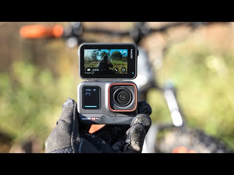 Видео: Insta360 Ace Pro — экшн-камера со складным дисплеем и искусственным интеллектом при слабом освещении